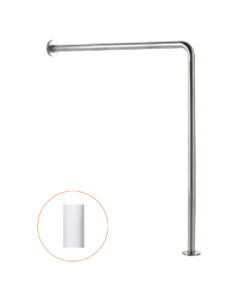 Alternative view of Wall floor fixed bar 2 anchorage points