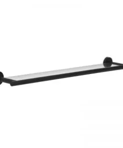 Repisa de baño de cristal - Serie Black Classic