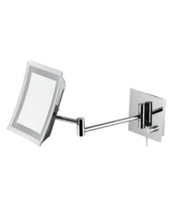 MIROIR CARRÉ X3 ZOOM AVEC LED